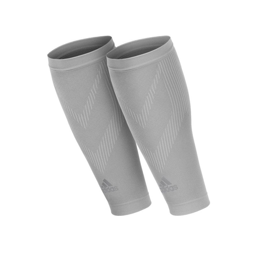 adidas Compression Calf Sleeves Grey - Original Product – sizesport